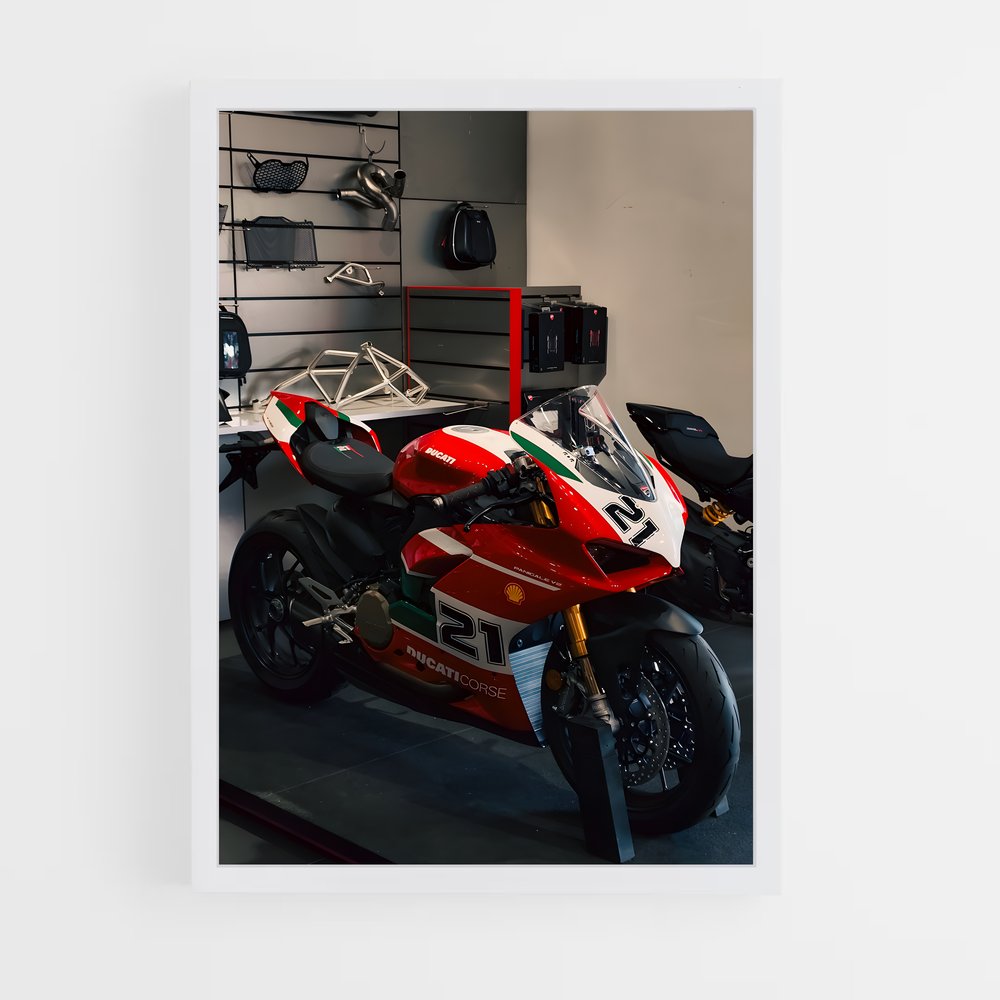 Poster superbe Panigale v – affiche Ducati (vue 3)